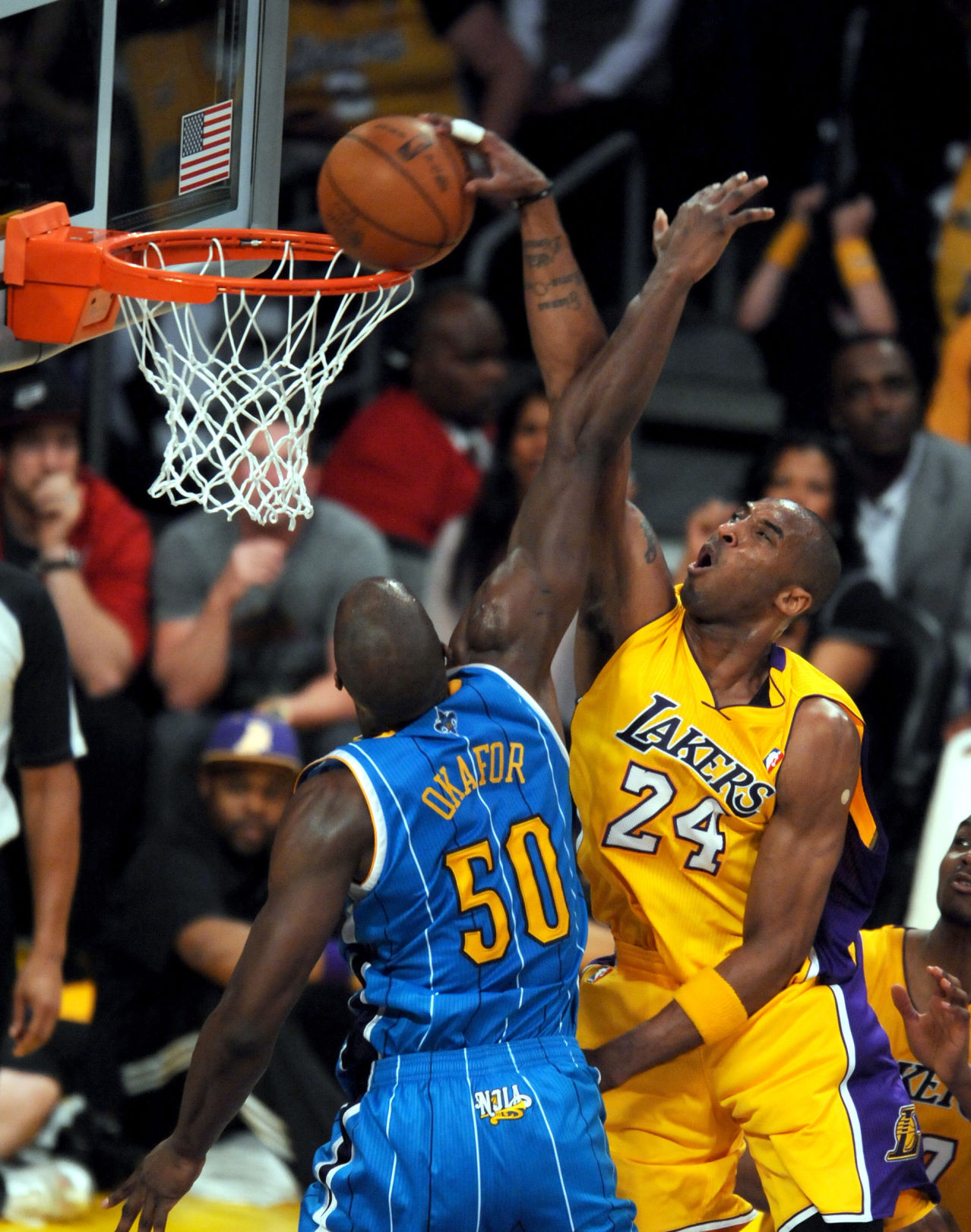 NBA: Playoffs-New Orleans Hornets at Los Angeles Lakers